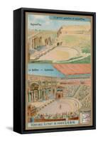 The Theatre in Pompeii-null-Framed Stretched Canvas