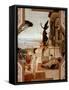 The Theatre in Taormina, 1884-1888-Gustav Klimt-Framed Stretched Canvas