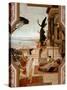 The Theatre in Taormina, 1884-1888-Gustav Klimt-Stretched Canvas