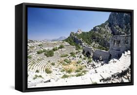 The Theatre in Termessos, Turkey Roman Civilization-null-Framed Stretched Canvas