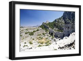 The Theatre in Termessos, Turkey Roman Civilization-null-Framed Giclee Print