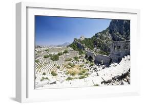 The Theatre in Termessos, Turkey Roman Civilization-null-Framed Giclee Print