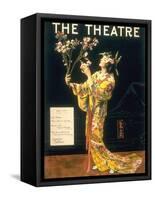 The Theatre, Japanese Geishas, USA, 1920-null-Framed Stretched Canvas