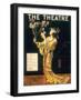 The Theatre, Japanese Geishas, USA, 1920-null-Framed Giclee Print