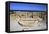 The Theatre, Leptis Magna, Libya-Vivienne Sharp-Framed Stretched Canvas