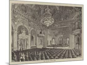 The Theatre, Monte Carlo-null-Mounted Giclee Print