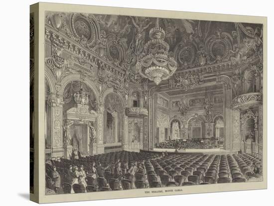 The Theatre, Monte Carlo-null-Stretched Canvas