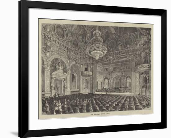 The Theatre, Monte Carlo-null-Framed Giclee Print