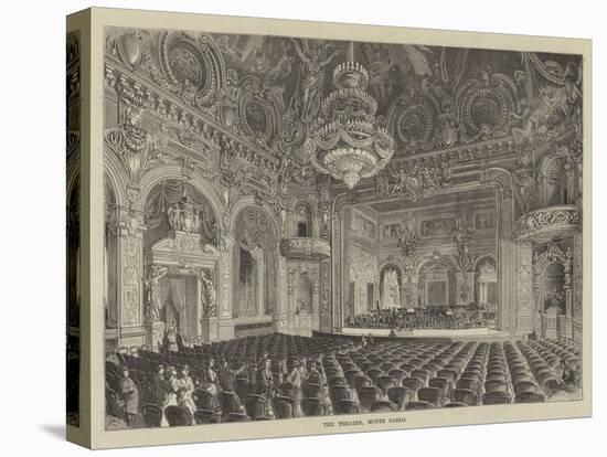 The Theatre, Monte Carlo-null-Stretched Canvas