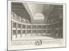 The Theatre of Jacob van Campen seen from the stage, 1658-Solomon Savery-Mounted Giclee Print