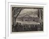 The Theatre of the Oberammergau Passion Play-null-Framed Giclee Print