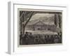 The Theatre of the Oberammergau Passion Play-null-Framed Giclee Print