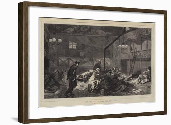 The Theatre of War, the Epilogue-Edward John Gregory-Framed Giclee Print