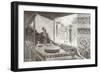 The "Theatre Optique" and Its Inventor Emile Reynaud with a Scene from "Pauvre Pierrot"-Louis Poyet-Framed Giclee Print