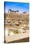 The Theatre, Roman ruins, Dougga Archaeological Site, Tunisia-Nico Tondini-Stretched Canvas