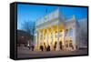 The Theatre Royal at Christmas, Nottingham, Nottinghamshire, England, United Kingdom, Europe-Frank Fell-Framed Stretched Canvas