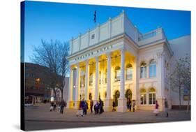 The Theatre Royal at Christmas, Nottingham, Nottinghamshire, England, United Kingdom, Europe-Frank Fell-Stretched Canvas