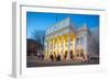 The Theatre Royal at Christmas, Nottingham, Nottinghamshire, England, United Kingdom, Europe-Frank Fell-Framed Photographic Print