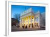 The Theatre Royal at Christmas, Nottingham, Nottinghamshire, England, United Kingdom, Europe-Frank Fell-Framed Photographic Print