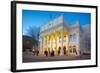 The Theatre Royal at Christmas, Nottingham, Nottinghamshire, England, United Kingdom, Europe-Frank Fell-Framed Photographic Print