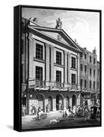 The Theatre Royal, Drury Lane, Engraved by Patrick Begbie, 1776-Robert Adam-Framed Stretched Canvas