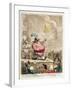 The Theatrical Bubble: Being a New Specimen of Astonishing Powers in the Great…-James Gillray-Framed Giclee Print