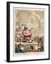 The Theatrical Bubble: Being a New Specimen of Astonishing Powers in the Great…-James Gillray-Framed Giclee Print