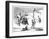 The Theatrical Steel Yards of 1750-Patrick O'Brian-Framed Giclee Print