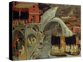 The Thebaid, c.1460-Paolo Uccello-Stretched Canvas