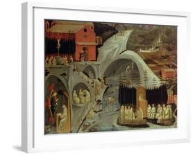 The Thebaid, c.1460-Paolo Uccello-Framed Giclee Print