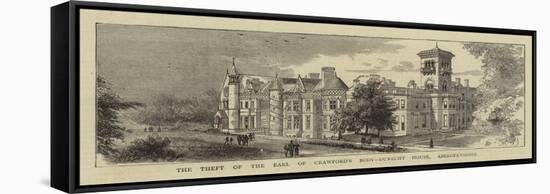 The Theft of the Earl of Crawford's Body, Dunecht House, Aberdeenshire-null-Framed Stretched Canvas