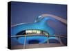 The Theme Building, Los Angeles Airport, Lax-Walter Bibikow-Stretched Canvas