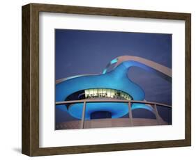 The Theme Building, Los Angeles Airport, Lax-Walter Bibikow-Framed Photographic Print