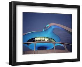 The Theme Building, Los Angeles Airport, Lax-Walter Bibikow-Framed Photographic Print