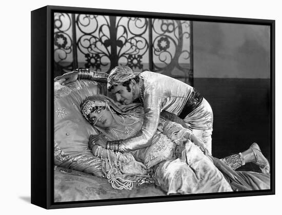 The Thief Of Bagdad, Julanne Johnston, Douglas Fairbanks, Sr., 1924-null-Framed Stretched Canvas