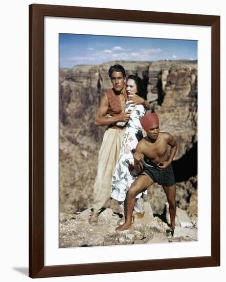 THE THIEF OF BAGDAD (Le voleur by Bagdad ) by Ludwig Berger with John Just June Duprez, Sabu, 1940 -null-Framed Photo