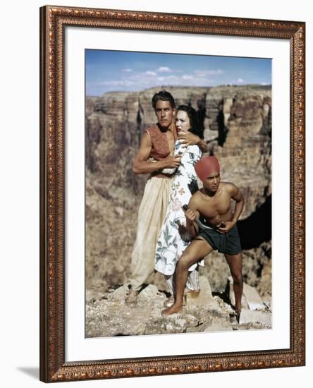 THE THIEF OF BAGDAD (Le voleur by Bagdad ) by Ludwig Berger with John Just June Duprez, Sabu, 1940 -null-Framed Photo