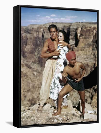 THE THIEF OF BAGDAD (Le voleur by Bagdad ) by Ludwig Berger with John Just June Duprez, Sabu, 1940 -null-Framed Stretched Canvas
