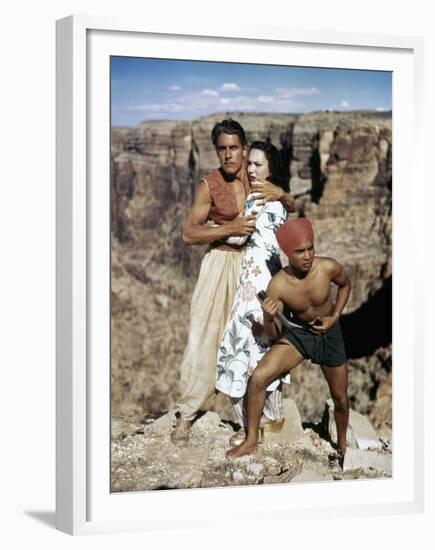 THE THIEF OF BAGDAD (Le voleur by Bagdad ) by Ludwig Berger with John Just June Duprez, Sabu, 1940 -null-Framed Photo