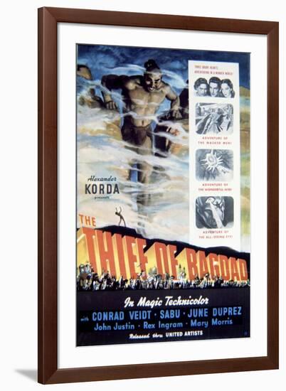 The Thief of Bagdad - Movie Poster Reproduction-null-Framed Photo