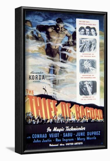 The Thief of Bagdad - Movie Poster Reproduction-null-Framed Photo