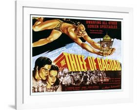 The Thief of Bagdad, Rex Ingram, John Justin, June Duprez, 1940-null-Framed Photo