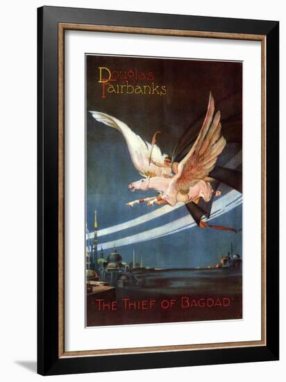 The Thief of Baghdad, 1924-null-Framed Art Print