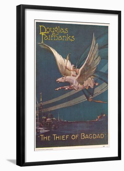 The Thief of Baghdad, 1924-null-Framed Art Print