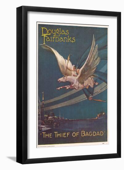 The Thief of Baghdad, 1924-null-Framed Art Print