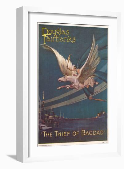 The Thief of Baghdad, 1924-null-Framed Art Print