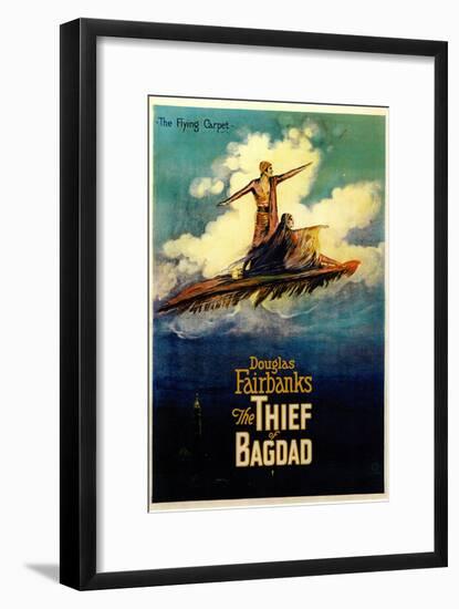 The Thief of Baghdad, 1924-null-Framed Art Print