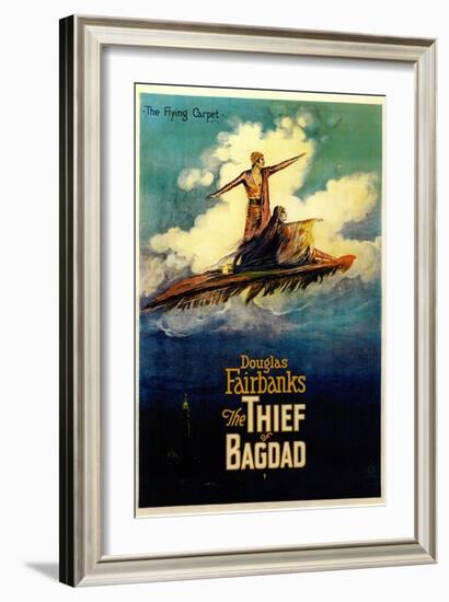 The Thief of Baghdad, 1924-null-Framed Art Print