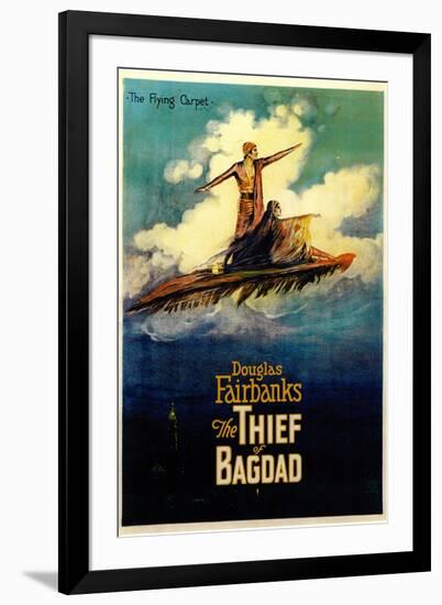 The Thief of Baghdad, 1924-null-Framed Art Print