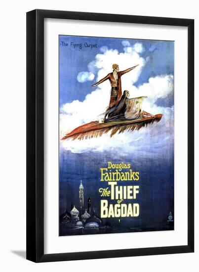 The Thief of Baghdad, 1924-null-Framed Art Print